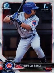 2018 Bowman Chrome Prospects Charcer Burks #BCP170 card