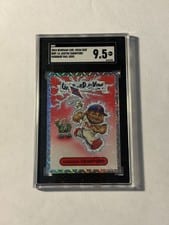 2024 Bowman Chrome Garbage Pail Kids Charged Crawford #BGP-13 card