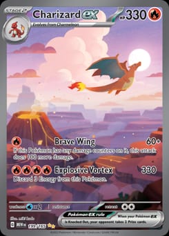 2023 151 Charizard ex #199 card