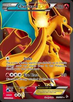2014 Flashfire Charizard-EX #100 card