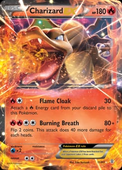 Generations Charizard-EX #11 card