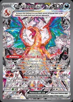 2023 Obsidian Flames Charizard ex #223 card