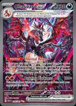 2024 Paldean Fates Charizard ex #234 card