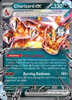 2022 Scarlet & Violet Promos Charizard ex #196 card