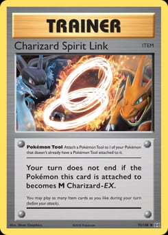 Evolutions Charizard Spirit Link #75 card