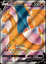 2019 SWSH Black Star Promos Charizard V #SWSH050 card