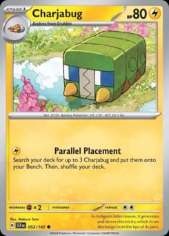Stellar Crown Charjabug #52 card