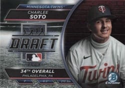 2023 Bowman Draft Draft Night Charlee Soto #BDN-4 card