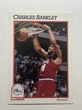 1991-92 Hoops Base Set Charles Barkley #156 card