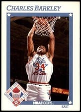 1991-92 Hoops Base Set Charles Barkley #248 card