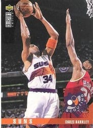 1995-96 Collector's Choice Base Set Charles Barkley #341 card