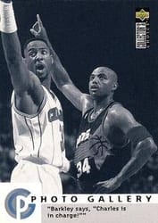 1995-96 Collector's Choice Base Set Charles Barkley #397 card