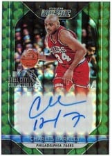2018 Panini Prizm Mosaic Autographs Charles Barkley #MO-CB card