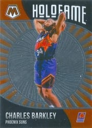 2020-21 Panini Mosaic HoloFame Charles Barkley #2 card