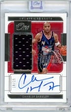 2021-22 Panini One and One Jersey Autographs Charles Barkley #JA-CBK