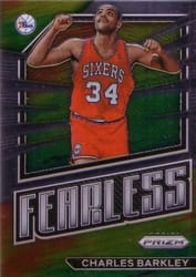2022-23 Panini Prizm Fearless Charles Barkley #2 card