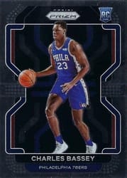 2021-22 Panini Prizm Base Set Charles Bassey #304 card