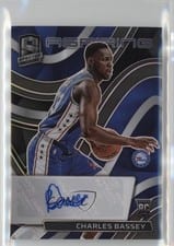 2021-22 Panini Spectra Aspiring Autographs Charles Bassey #AA-CBS card
