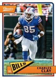 2018 Panini Classics Base Set Charles Clay #13 card