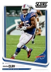 2018 Score Base Set Charles Clay #37 card