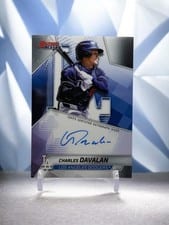 2025 Bowman's Best Best of 2025 Autographs Charles Davalan #B25-CDAV card