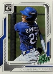 2026 Donruss Optic Charles Davalan #113 card
