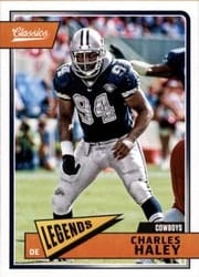 2018 Panini Classics Base Set Charles Haley #123 card