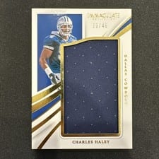 2021 Panini Immaculate Collection Charles Haley #HOF-CH card