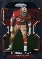 2021 Panini Prizm Base Set Charles Haley #62 card