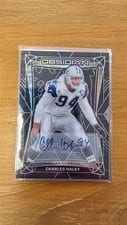 2024 Panini Obsidian Base International Signatures Charles Haley #54 card