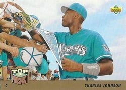 1993 Upper Deck Base Set Charles Johnson #435 card