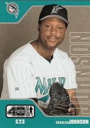 2002 Upper Deck 40-Man Base Set Charles Johnson #777 card