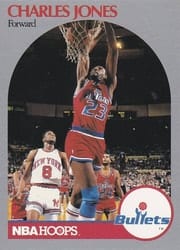 1990-91 Hoops Base Set Charles Jones #299 card