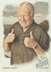 2019 Topps Allen & Ginter Base Set Charles Martinet #171 card