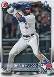 2025 Bowman Prospects Charles McAdoo #BP-150 card