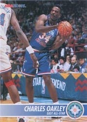 1994-95 Hoops Base Set Charles Oakley #232 card