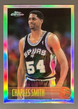 1996 Topps Chrome Charles Smith #54 card