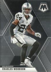 2020 Panini Mosaic Base Set Charles Woodson #106 card