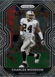 2020 Panini Prizm Base Set Charles Woodson #138 card