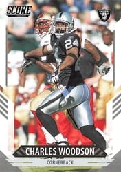 2021 Score Base Set Charles Woodson #300 card