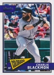 2018 Panini Chronicles Classics Charlie Blackmon #19 card