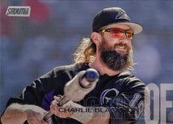 2018 Stadium Club Base Set Charlie Blackmon #204 card