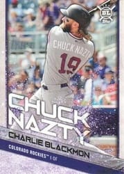 2018 Topps Big League Base Set Charlie Blackmon #117b card