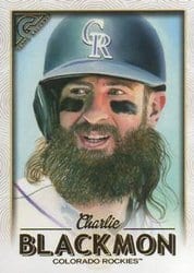 2018 Topps Gallery Base Set Charlie Blackmon #146 card