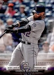 2018 Topps Topps Salute (Series One) Charlie Blackmon #TS-10 card