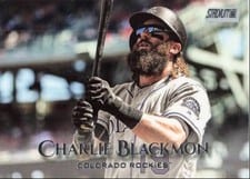 2019 Stadium Club Charlie Blackmon #21 card