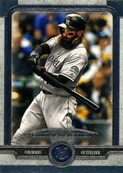 2019 Topps Museum Collection Base Set Charlie Blackmon #34 card