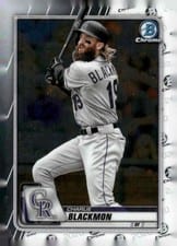 2020 Bowman Chrome Charlie Blackmon #46 card