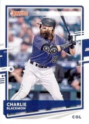 2020 Donruss Base Set Charlie Blackmon #66 card