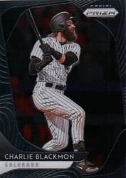 2020 Panini Prizm Base Set Charlie Blackmon #81 card